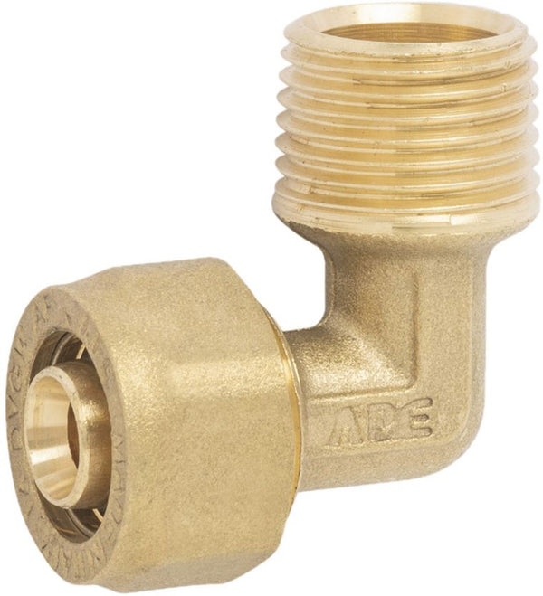 COUDE A SERRER ALUPEX 20MM-3/4"M