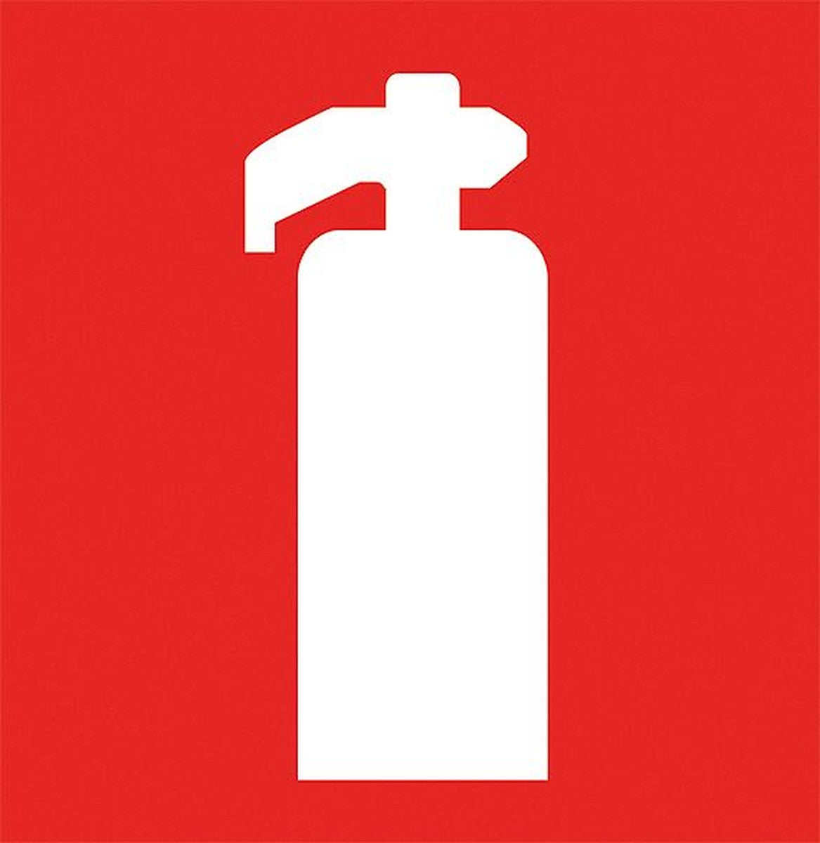 Sticker Extinguisher Pictogram 20x20