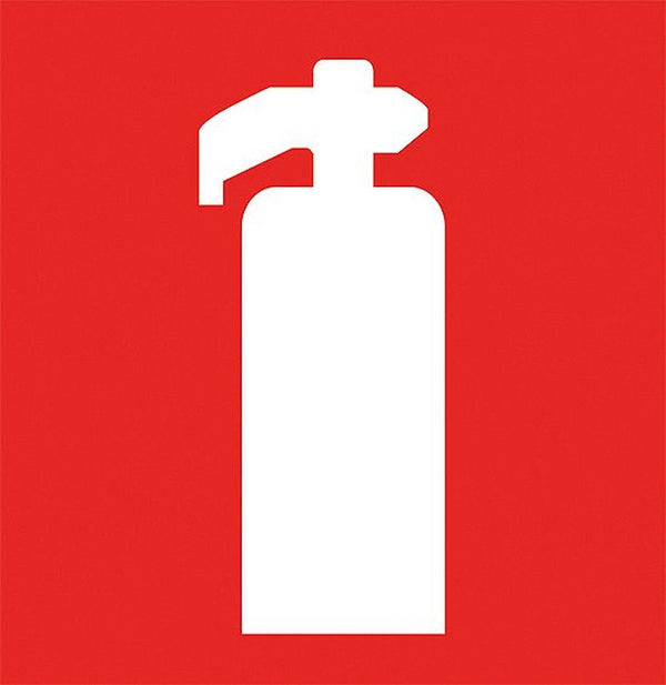 Pictogramme Autocollant Extincteur 20x20