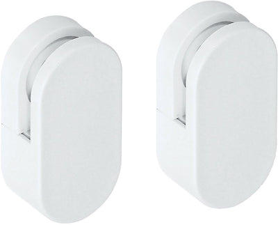 ATTACHES MIR.(PAR PAIRE) HEWI 477 BLANC