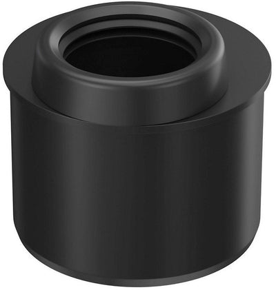 PP MF verloopstuk + pakking 75-50mm zwart