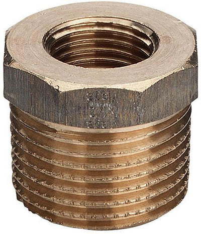 Bronzen verloopstuk 4/4"-3/4"MF