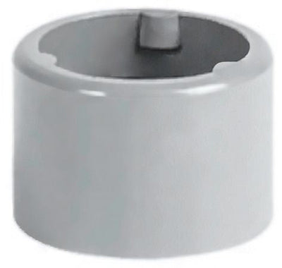 Grijze PVC-verloopkoppeling 50-32 mm