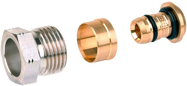 RACCORD A COMP.HONEY.ALUPEX 1/2"-16X2MM