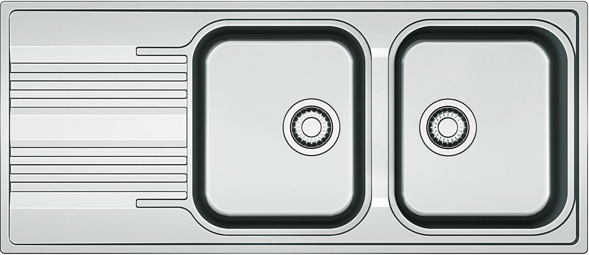 EVIER ENC.SMART FR.2B+E.116X50 INC.SIPH.