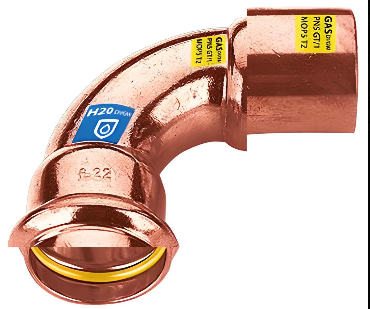 Knie 90° FF 35mm Frabopress Securfrabo Combi