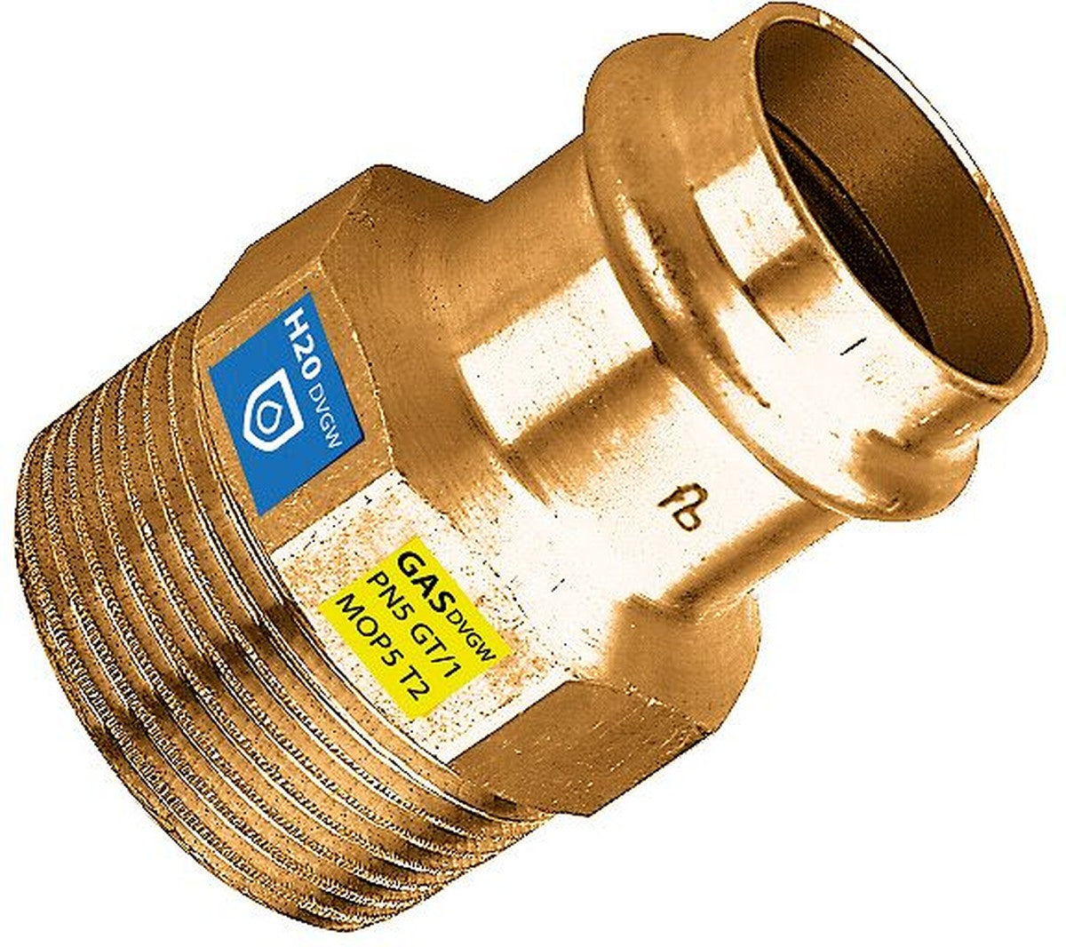 Koppeling 18 mm - 3/4"M Frabopress Securfrabo Combi