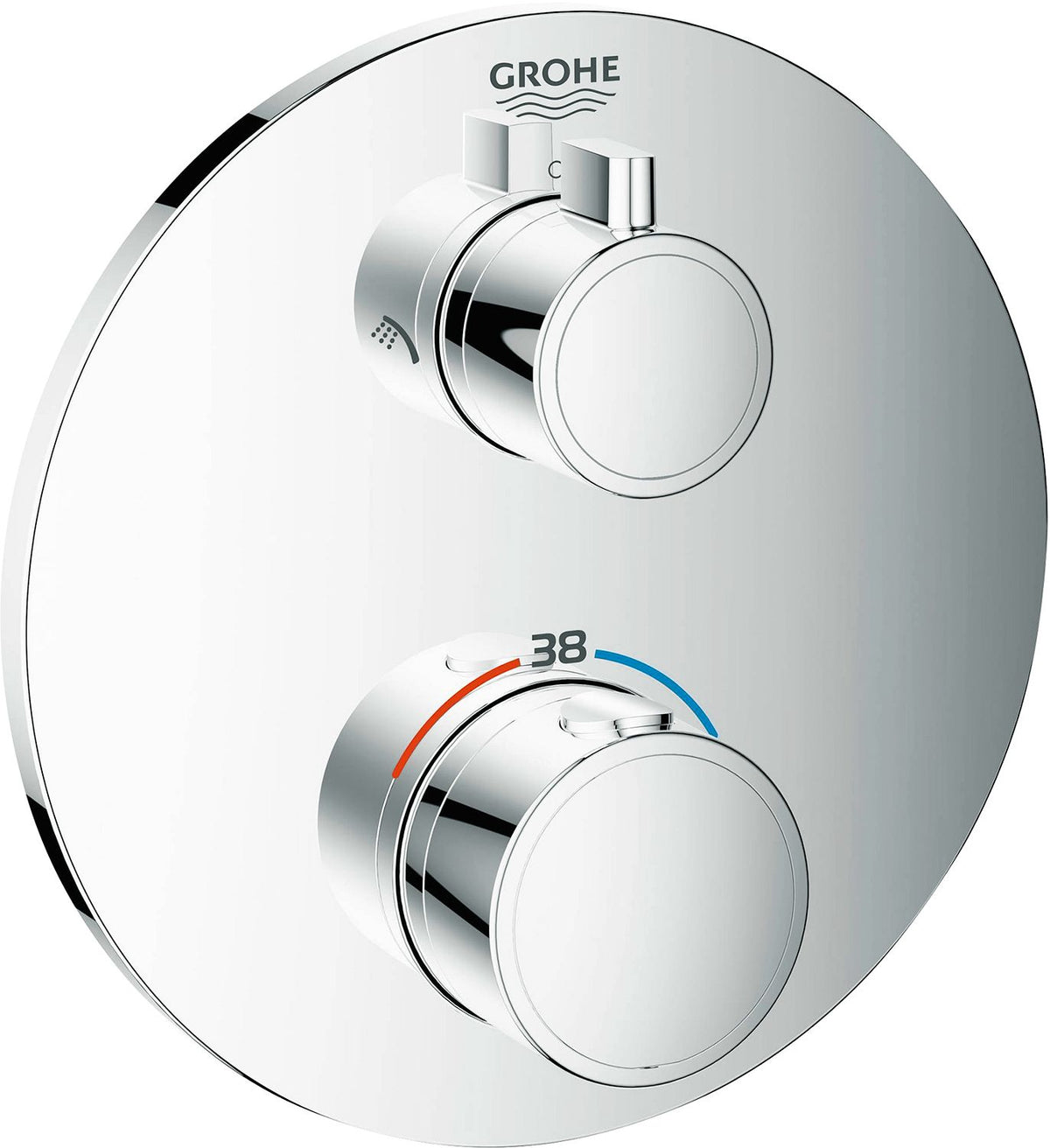 SET FIN.THERM+INVERS.GROHETH.FG RONDE CH