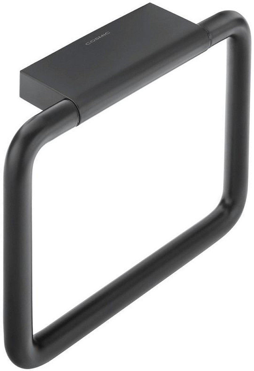 TOWEL HOLDER BL&WH COSMIC MATTE BLACK