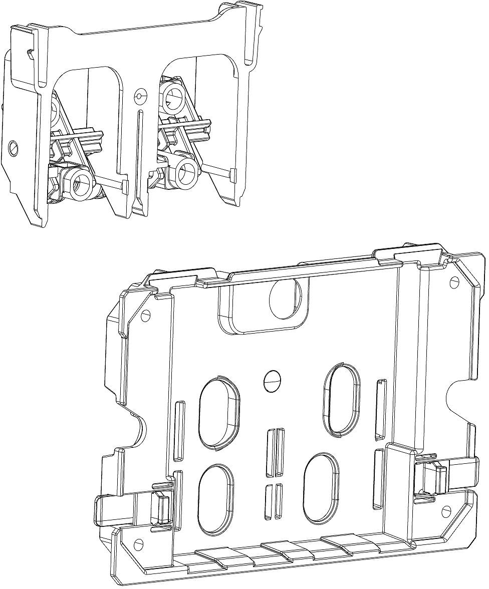 PLAQUE TRANSPARENT+LEVIER OLI 120 PLUS