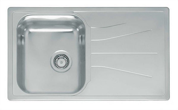 EVIER ENC.DIPLO.ECO REG.1B+E 86X50 INOX