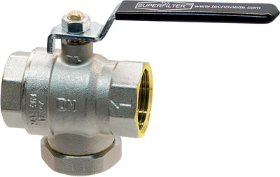 VANNE A BILLE + FILTRE + AIMANT 1"FF