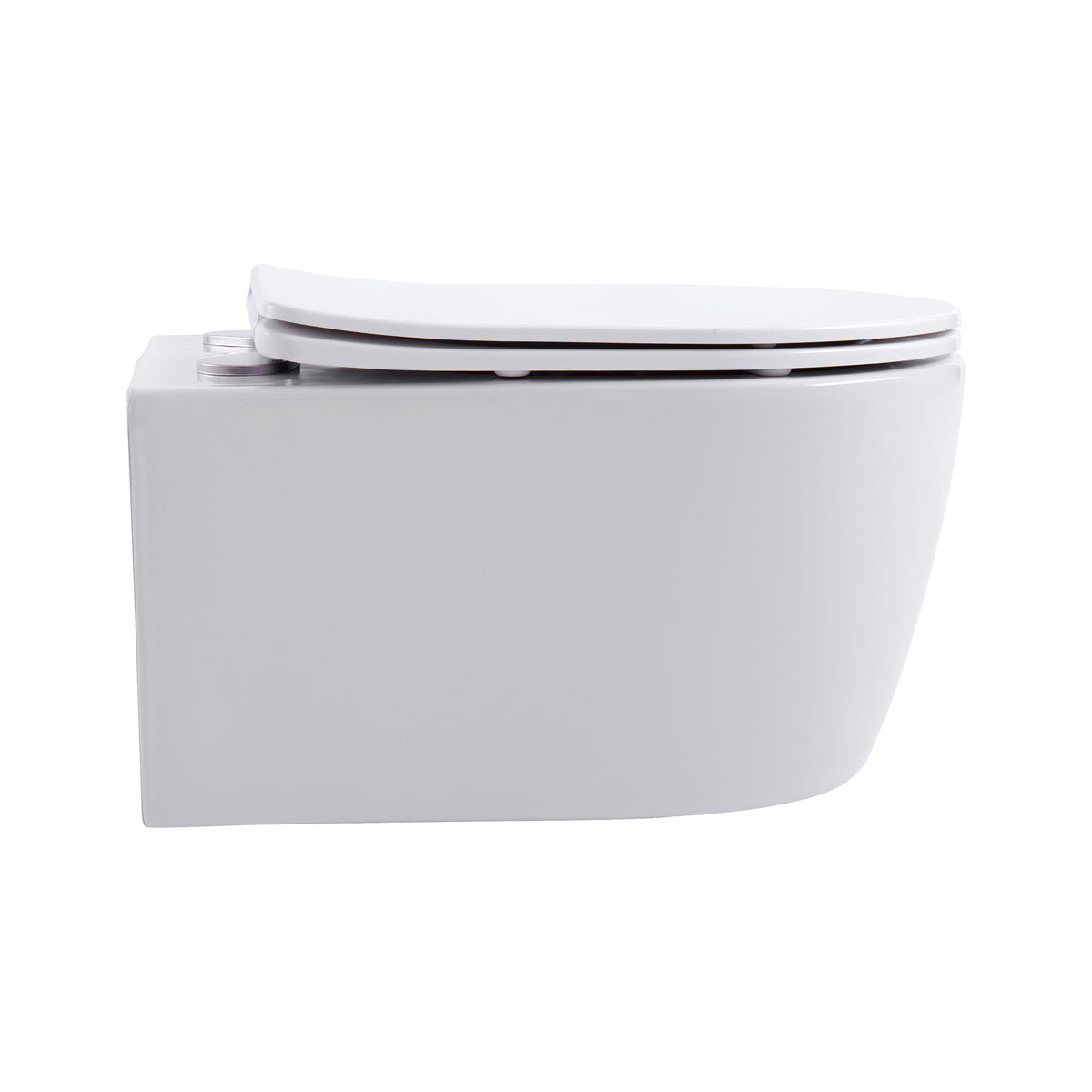 WC suspendu Aloni Pro – Soft‑close, sans bride, 49 cm