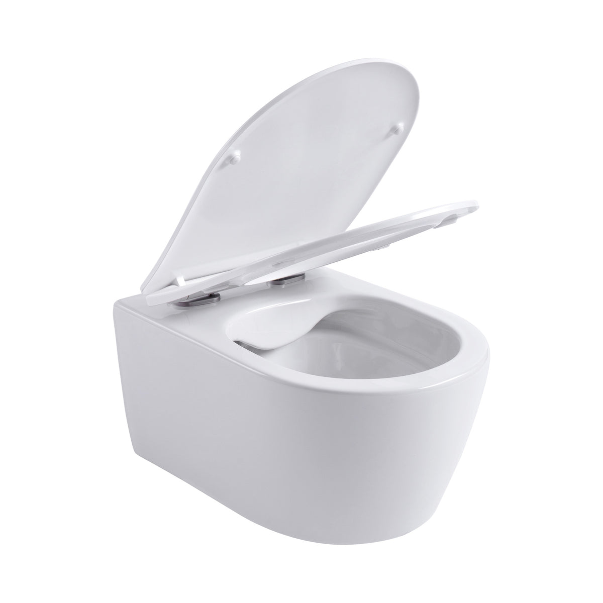 WC suspendu Aloni Pro – Soft‑close, sans bride, 49 cm