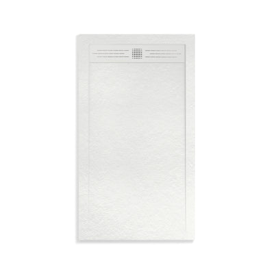 ALONI ELITE RECEVEUR DE DOUCHE - COMPOSITE - 180X90X3CM - BLANC MAT
