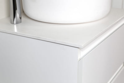 ALONI SALLY MEUBLE SOUS-PLAN (60CM) - BLANC BRILLANT