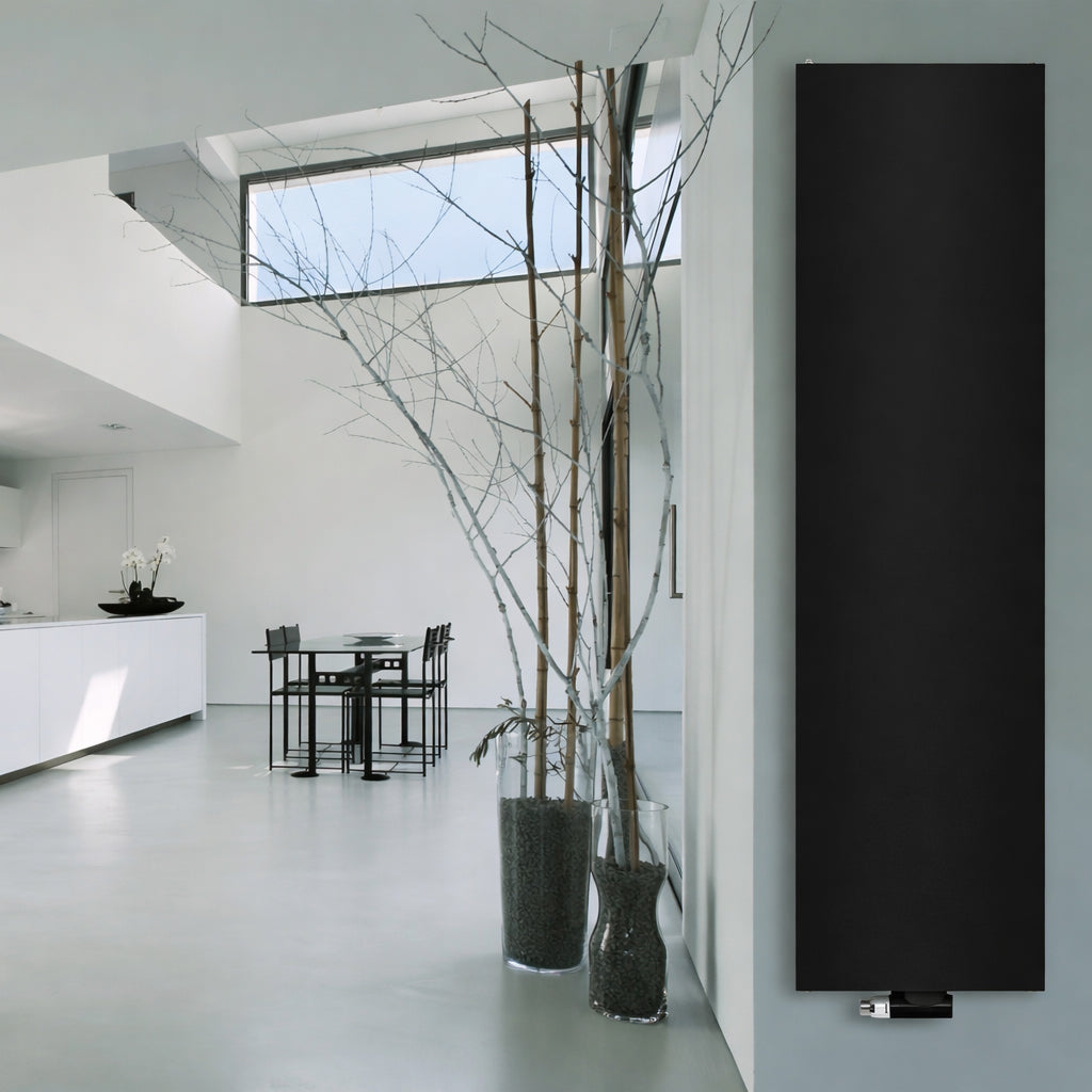 Radiateur Vertical Face Lisse Type 22 1800X600 - Mat Noir