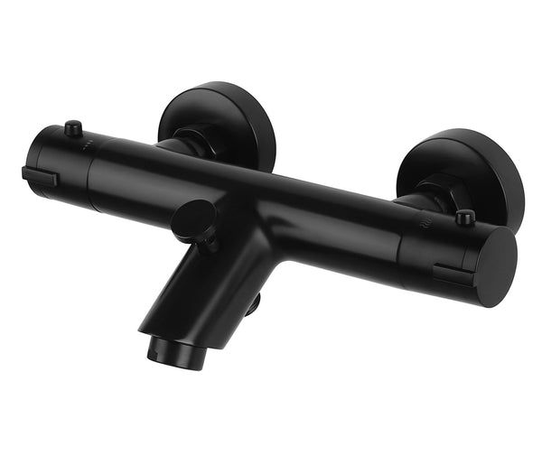 ALONI ROBINET DE BAIN-DOUCHE DESIGN THERMOSTATIQUE - NOIR MAT