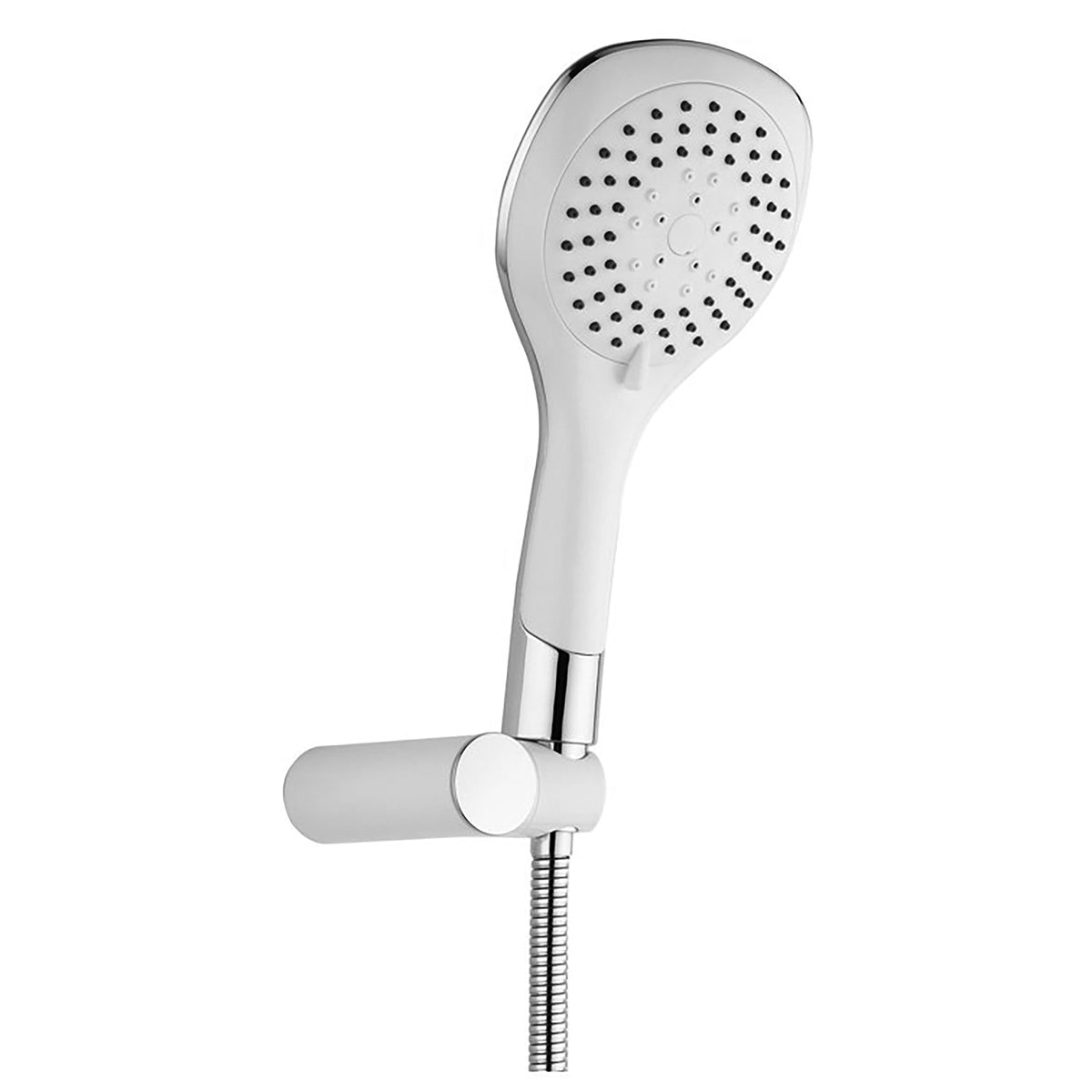 ALONI DOUCHETTE BIANCO AVEC FLEXIBLE DE DOUCHE ET SUPPORT MURAL