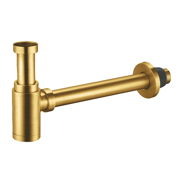 ALONI DESIGN SIPHON LAVABO EN LAITON 5/4 (33CM) - OR BROSSÉ