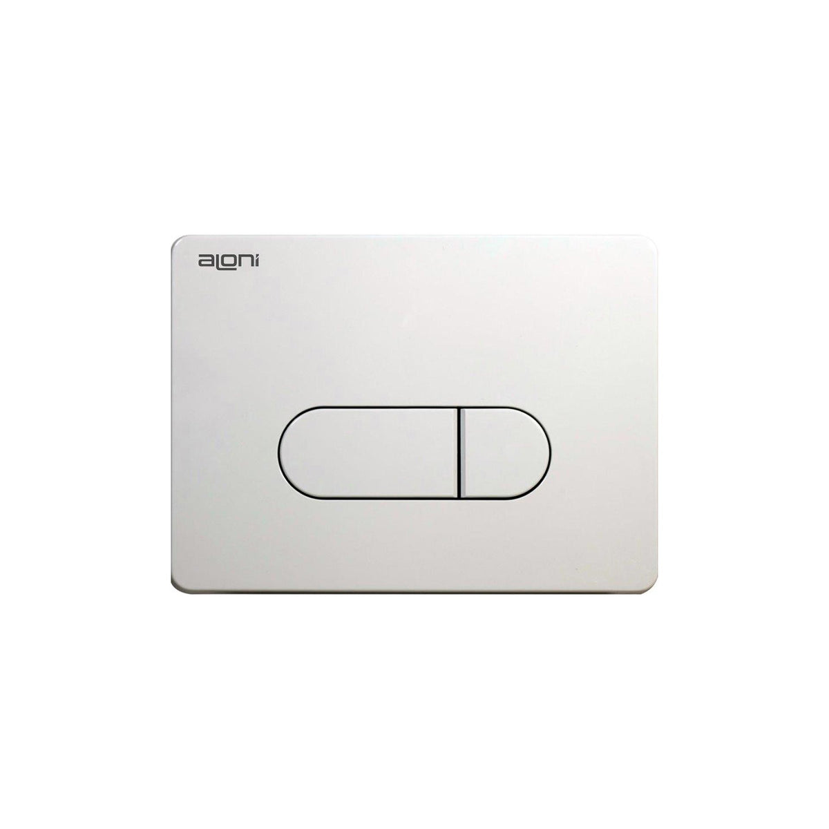 Plaque de commande ALONI - Blanche