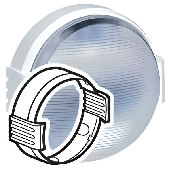 Enjoliveur pour hublot Koro Blanc - enclipsable