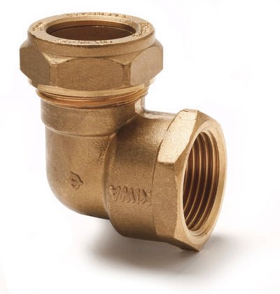 coude biconique laiton alimentation tube cuivre 18x1/2"F