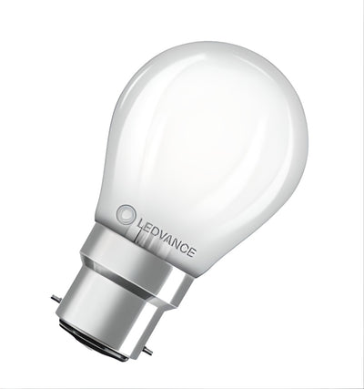 LED-lamp klassieke p-vorm mini-bol 40 dimbaar 4,8W 827 matte gloeidraad B22d