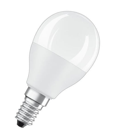 RGBW retrofit LED-lamp met afstandsbediening, 40 cm mat, 5,5 W / 2700 K, E14, 470 lm, 200° stralingshoek, niet dimbaar