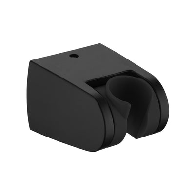 SUPPORT DOUCHETTE MURAL NOIR MAT