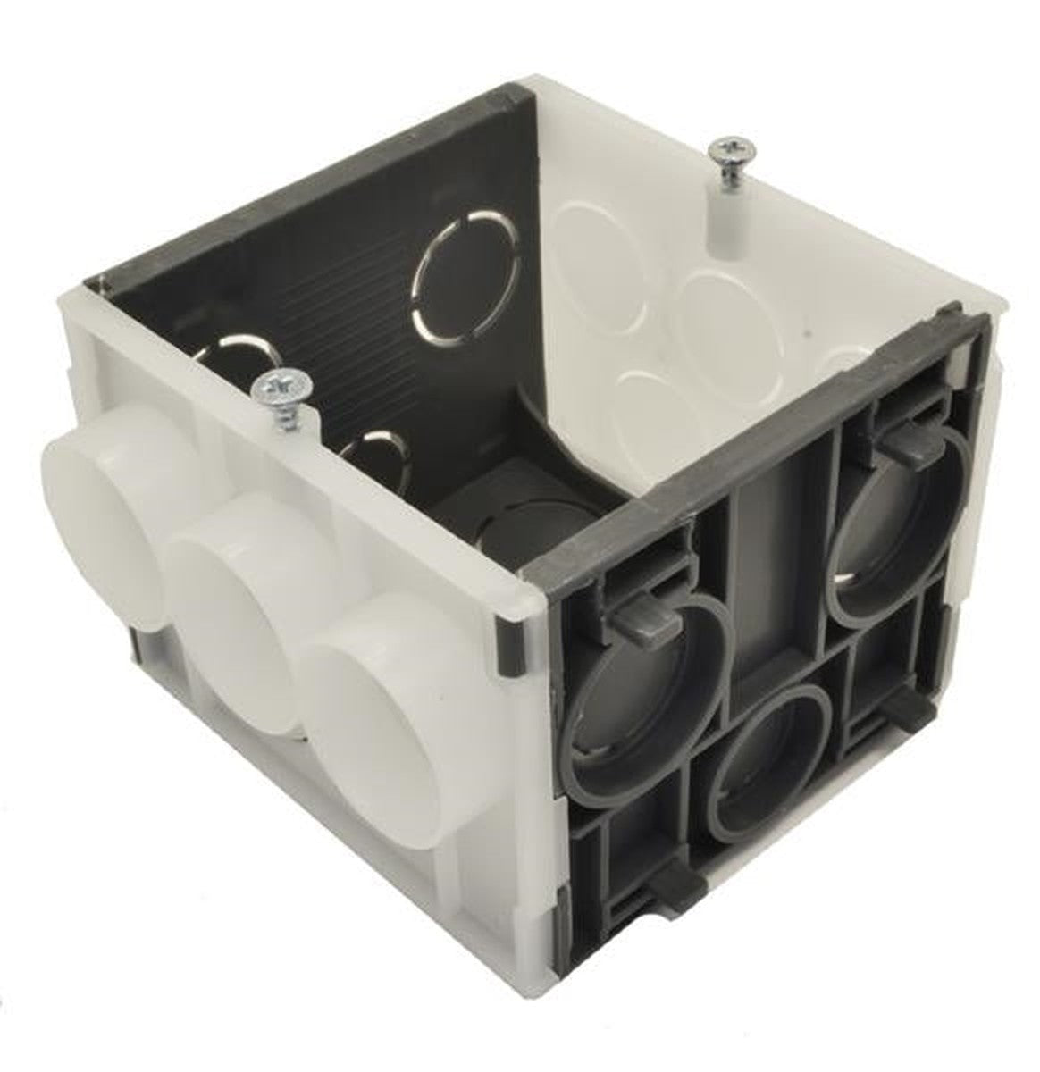 Universele inbouwdoos (met schroeven) 60 x 60 x 50 mm