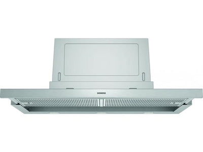 Hotte IQ300 télescopique 90cm, Silver, iQdrive, 3 niveaux + 1 intensif, 396 / 728,8m³ / h, 53dB, bou