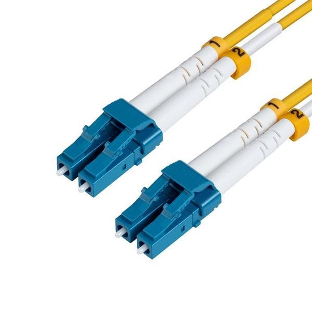 MicroConnect glasvezelkabel, LC-LC, single-mode, duplex, OS2 (geel) 40m