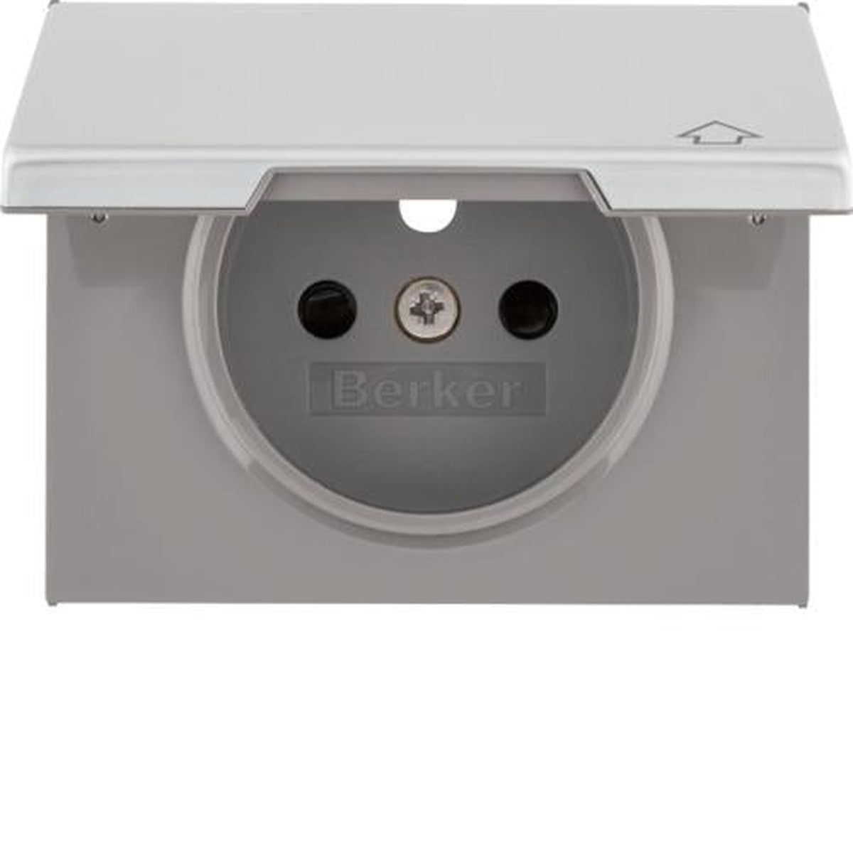 Berker K.5 aluminium afwerksets voor het afwerken van klepdoppen