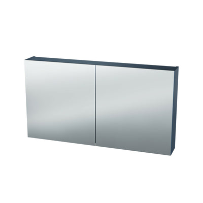 Van Marcke Nebulo Luxe armoire de toilette L1000xH650xP178 2 portes-miroir double face smoke blue