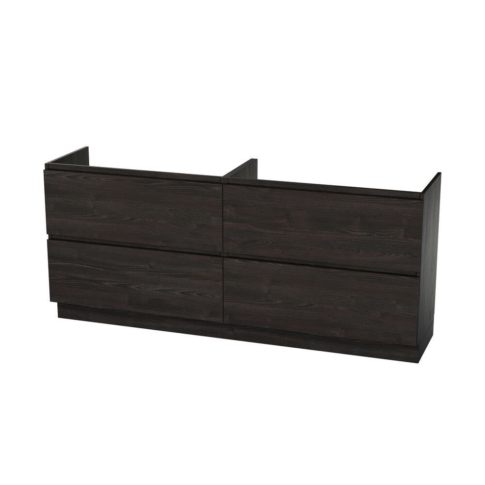 Van Marcke Ventus 45 Tre sous-meuble B1800xH880xD455mm 4tiroirs Thermo Oak Black