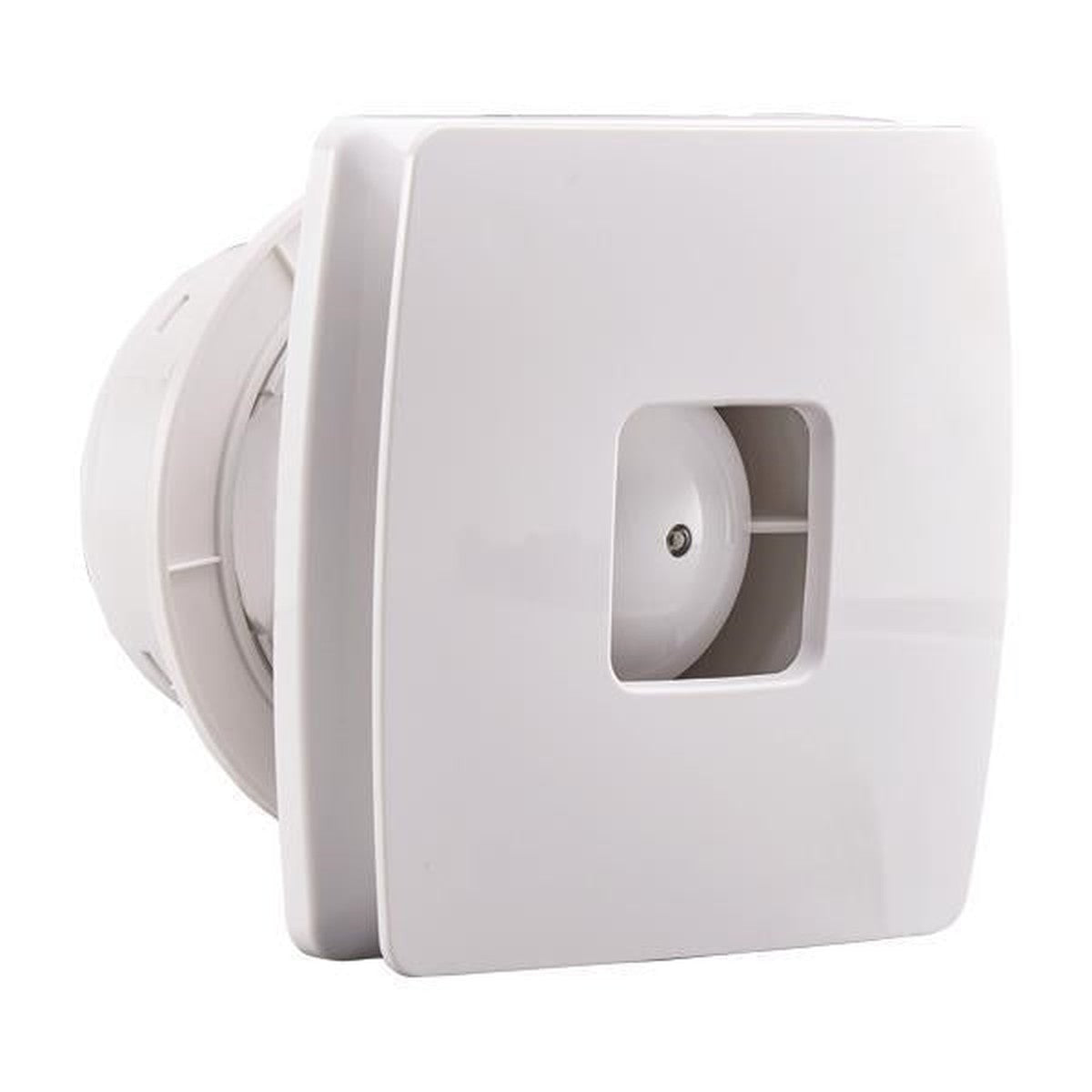 Extracteur de salle de bain IPx4 12W 95m³ / h 82 x 150mm diamètre 101mm avec clapet anti retour