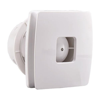 Extracteur de salle de bain IPx4 12W 95m³ / h 82 x 150mm diamètre 101mm avec clapet anti retour