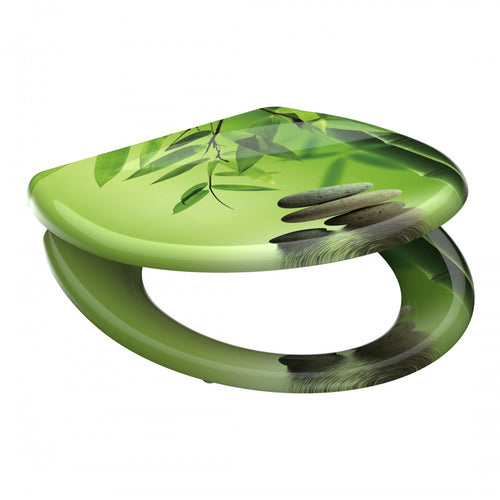 Duroplast toiletzitting GREEN GARDEN met softclose en afneembaar