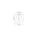 WC-bril van Duroplast HG RAINDROP met softclose en afneembaar