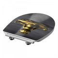 WC-bril van duroplast HG RELAXING FROG met softclose en afneembaar