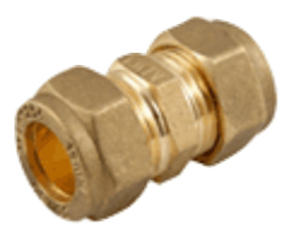 raccorDdroit double biconique laiton alimentation tube cuivre 22x22mm