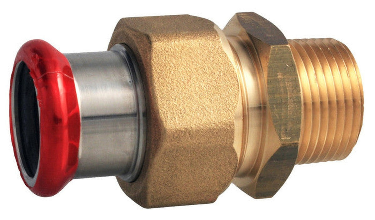 Van Marcke Pro Tubipress profil M raccord 3 pièces 22 x 3/4"M