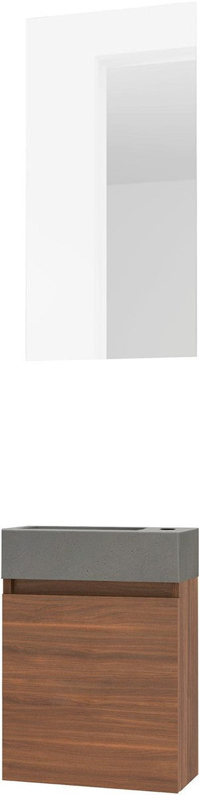 LAVE-M.VORM MINIBETON/1DR/WALNOOTHOUT