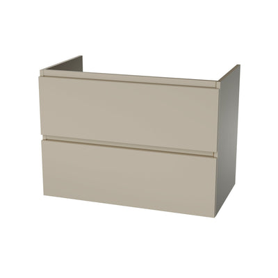 Van Marcke Ventus Due sous-meuble B1000xH650xD495mm 2tiroirs taupe