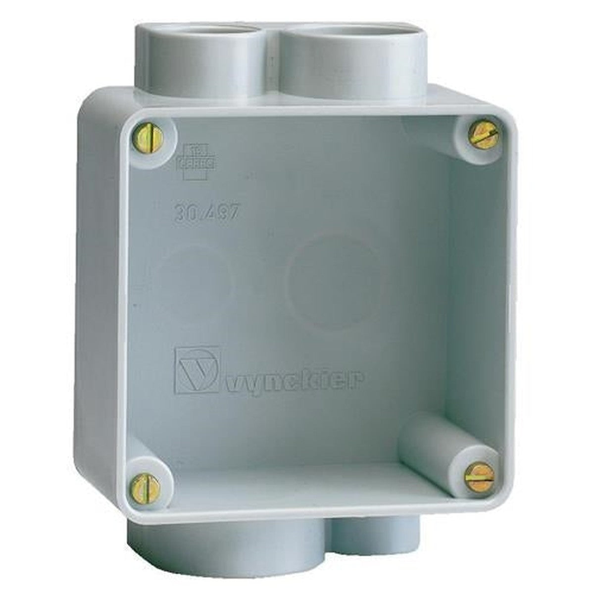 Inbouwdoos voor 16/32A sterstopcontact, grijs