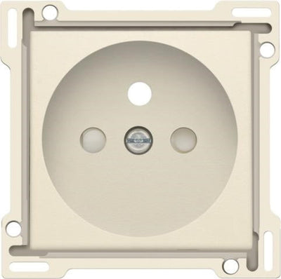Niko set de finition pour prise de courant avec broche de terre – 28,5 mm – crème originale - Niko set de finition pour prise de courant avec broche de terre – 28,5 mm – crème originale