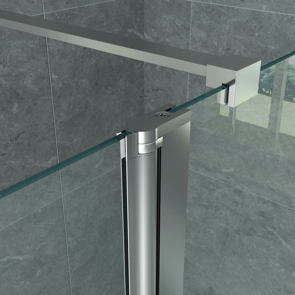 ALONI PANNEAU LATÉRAL PIVOTANT 8MM (60X200MM)