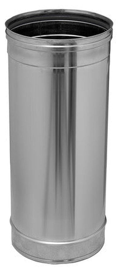 316L Stainless steel duct element D80 0.5m with seal