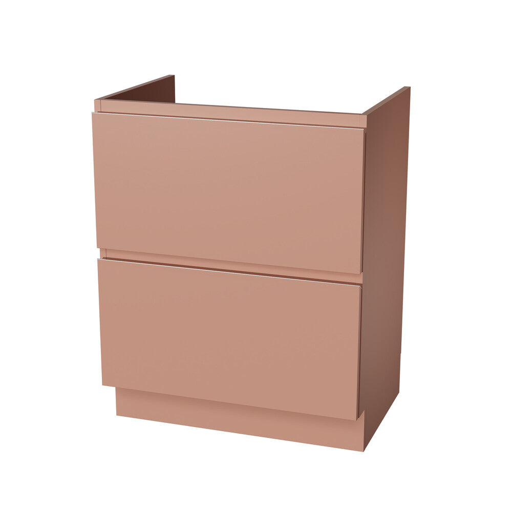 Van Marcke Fortitudo Tre sous-meuble L700xH880xP495mm 2tiroirs Soft Coral